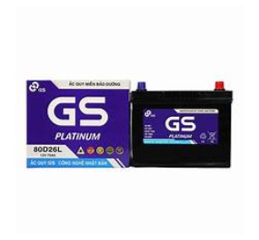 Ắc quy khô GS 55D23L (12V-60Ah)